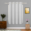5 Feet Stylish Curtains for Living Room &amp; Bedroom | Light Control &amp; Pests Preventive Window Parde for Pooja Room &amp; Home Decor | Web Net - White
