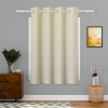 5 Feet Stylish Curtains for Living Room &amp; Bedroom | Light Control &amp; Pests Preventive Window Parde for Pooja Room &amp; Home Decor | Web Net - Cream
