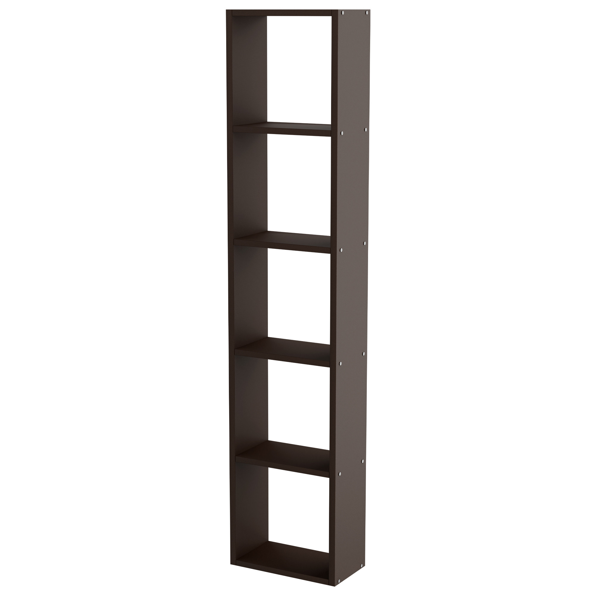 Kuber Industries 5 Layer Mdf Wooden Floating Book Shelf Wall Mounted for Living Room Decor  Multipurpose Walten Wall Rack Shelf for Storage Display Unit  Brown
