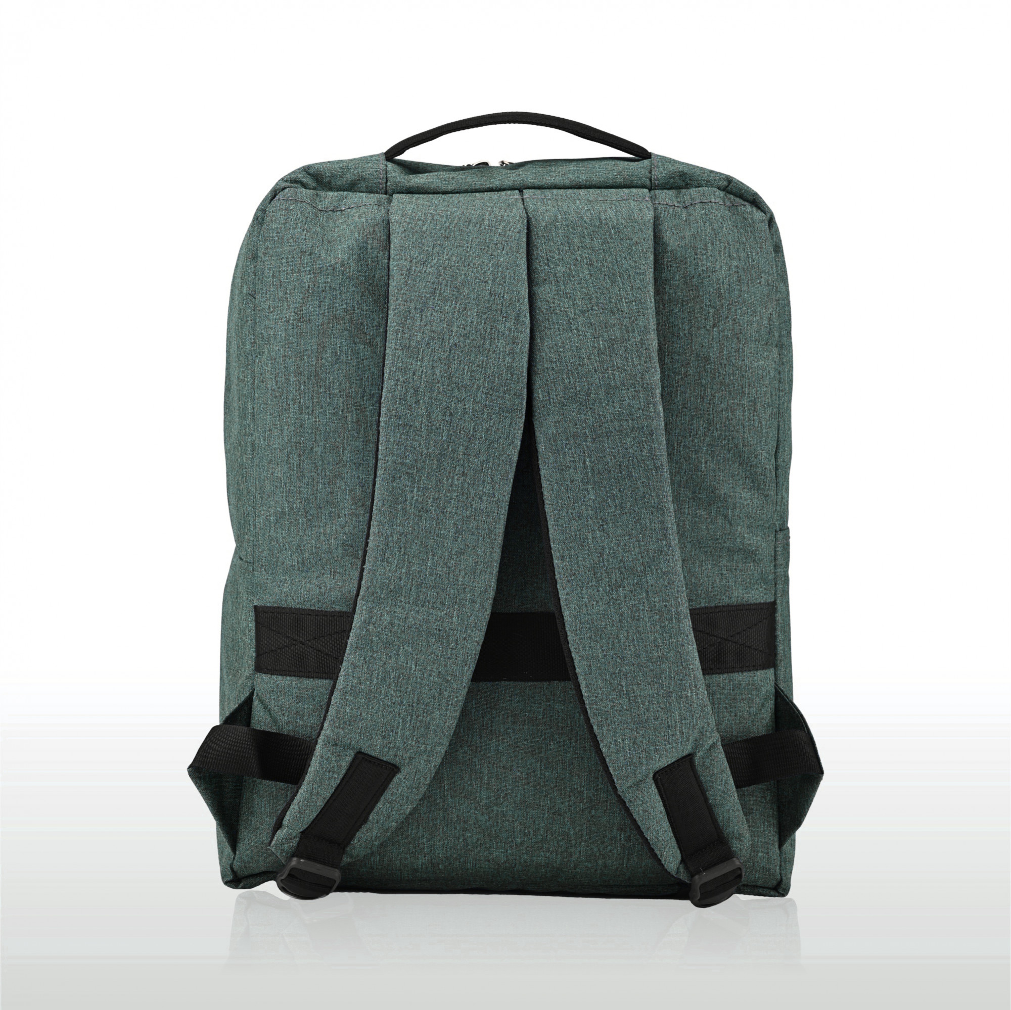 Kuber Industries 6 Compartment  3 Zipper  Multi-Functional Office Bags for Men  Advanced Anti-Theft Laptop Backpack for College  Business Laptop Bag for Women  Grey