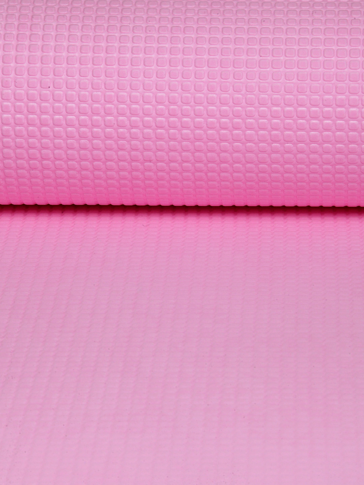 Kuber Industries 6 MM Extra Thick Yoga mat for Gym Workout and Flooring Exercise Long Size Yoga Mat for Men and Women, 6 x 2 Feet (Pink)-33_S_KUBQMART11588