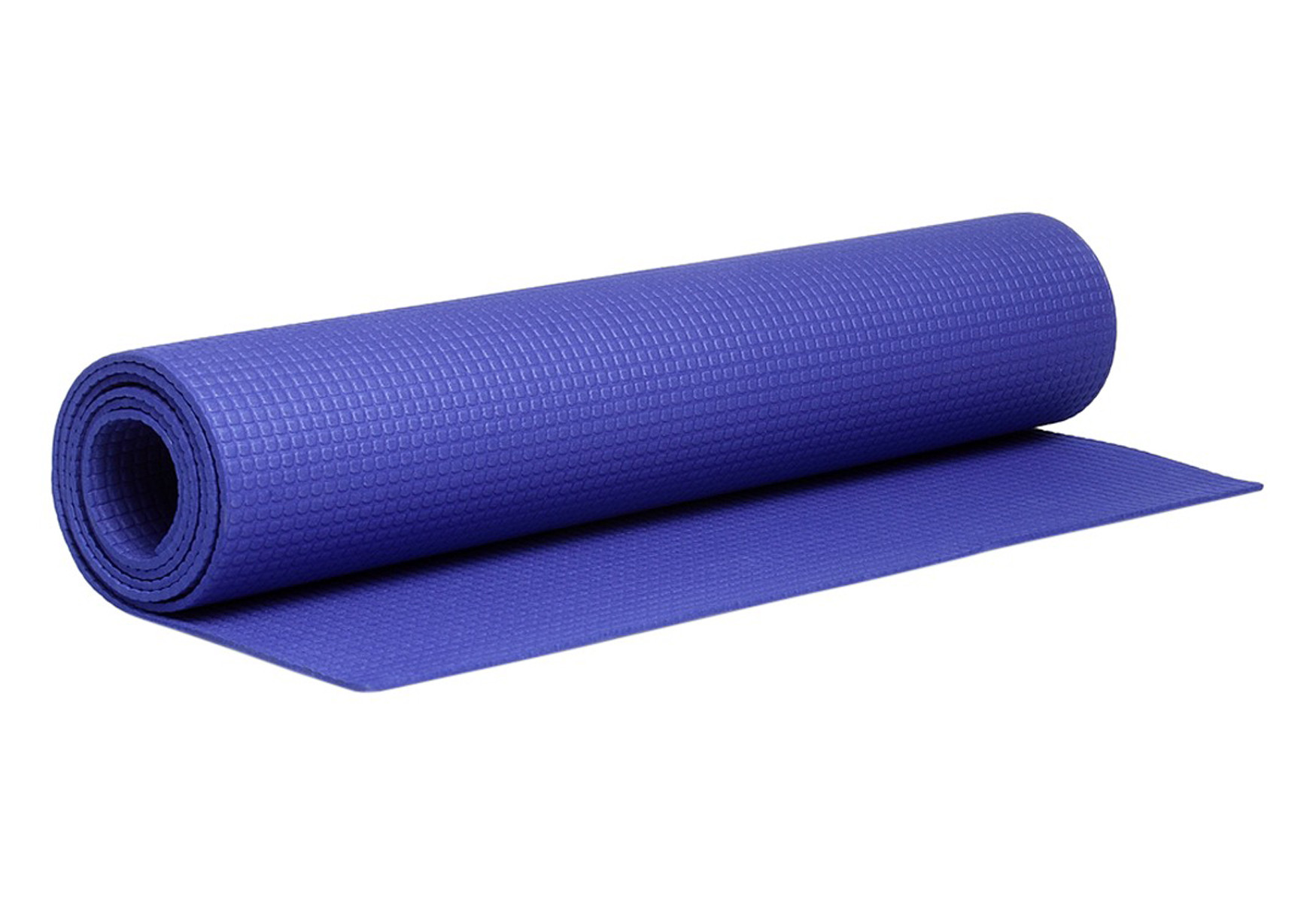 Kuber Industries 6 MM Extra Thick Yoga mat for Gym Workout and Flooring Exercise Long Size Yoga Mat for Men and Women, 6 x 2 Feet (Royal Blue)-33_S_KUBQMART11594