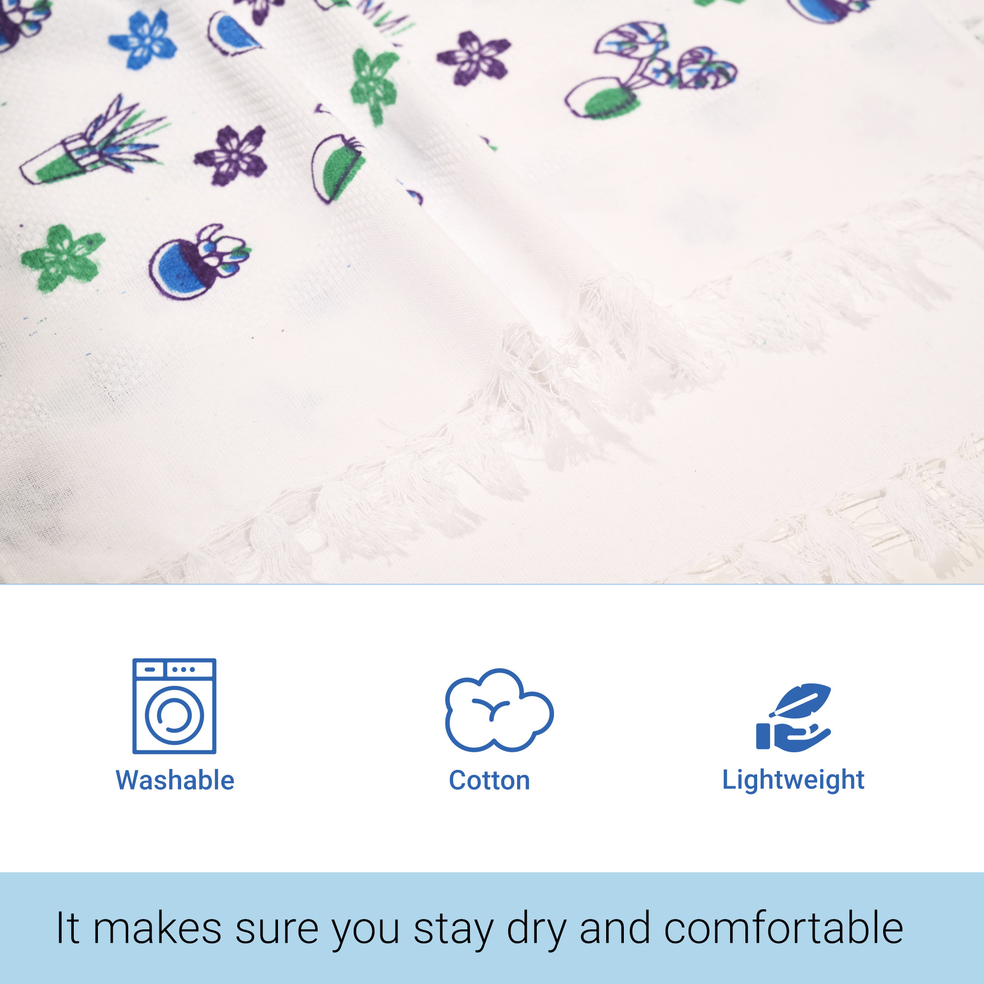 Kuber Industries 6 Pcs Soft Cotton Face Towels For Men  Women  Easily Washable  Travel Friendly Pocket Towels  Gym Napkins  Assorted