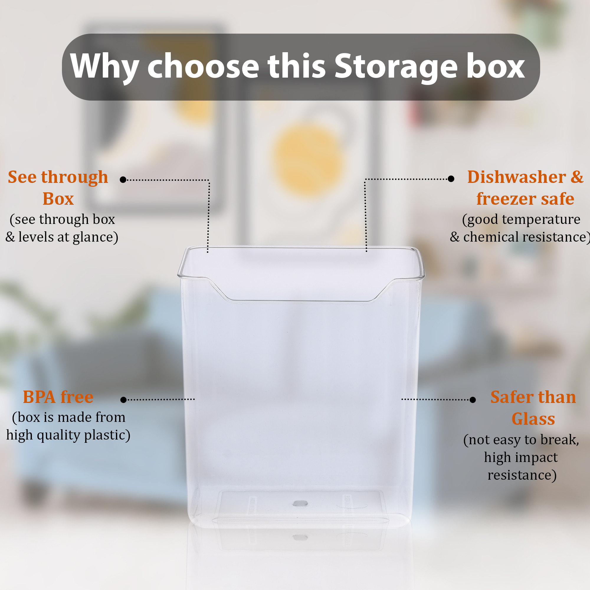 Kuber Industries 6 Piece Fridge Organizers Storage Box Set  Chopped Vegetable  Coriander Container For Refrigerators  Drawer  Kitchen Accessories Items Box  Transparent