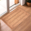 60x40 cm Microfiber Water Absorbent Bathroom Mats Anti Slip | Door Mats for Bathroom Entrance | Soft Comfort for Feet, Keeps Floor Dry & Safe | Micro Lining - Golden