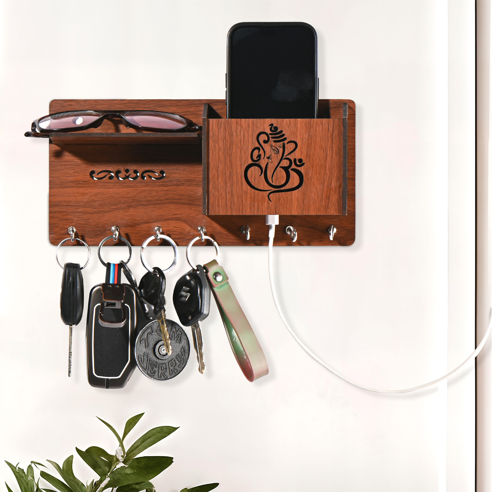 Flipkart Mobile Wall Stand Wooden Phone On Wall With Cord Flipkart