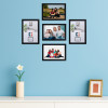 8 x 12 Inches A4 Photo Frame Set of 5 | Plexi Glass | Black Frames for Hanging Wall Decor | Photoframe for Living Room, Bedroom Wall, Home and Office Decor