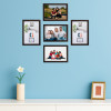 8 x 12 Inches A4 Photo Frame Set of 5 for Hanging Wall Decor | Plexi Glass | Picture Frames for Home Decor and Office | Photoframe for Living Room and Bedroom Wall | Brown