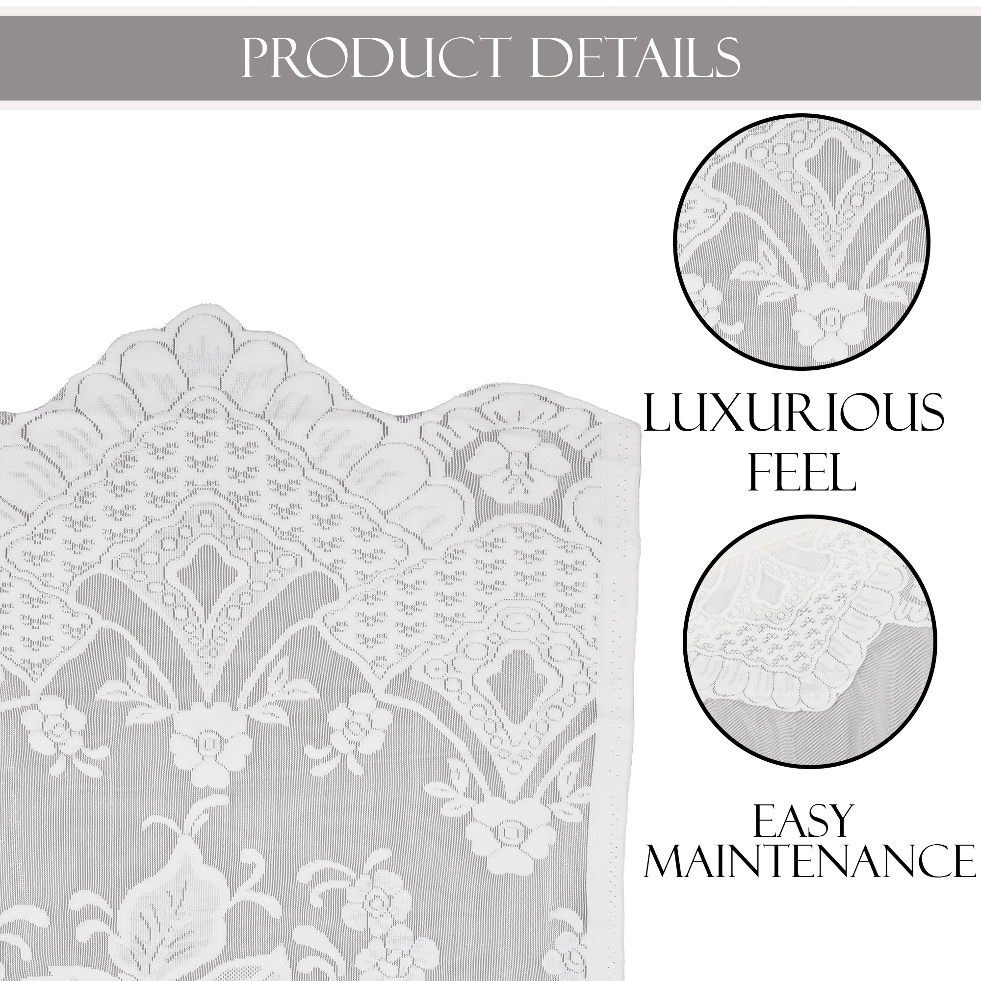 Kuber Industries 9 Feet Stylish Curtains for Living Room  Bedroom  Light Control  Pests Preventive Door Parde for Pooja Room  Home Decor  Frill Net - White