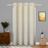 9 Feet Stylish Curtains for Living Room &amp; Bedroom | Light Control &amp; Pests Preventive Door Parde for Pooja Room &amp; Home Decor | Web Net - Cream