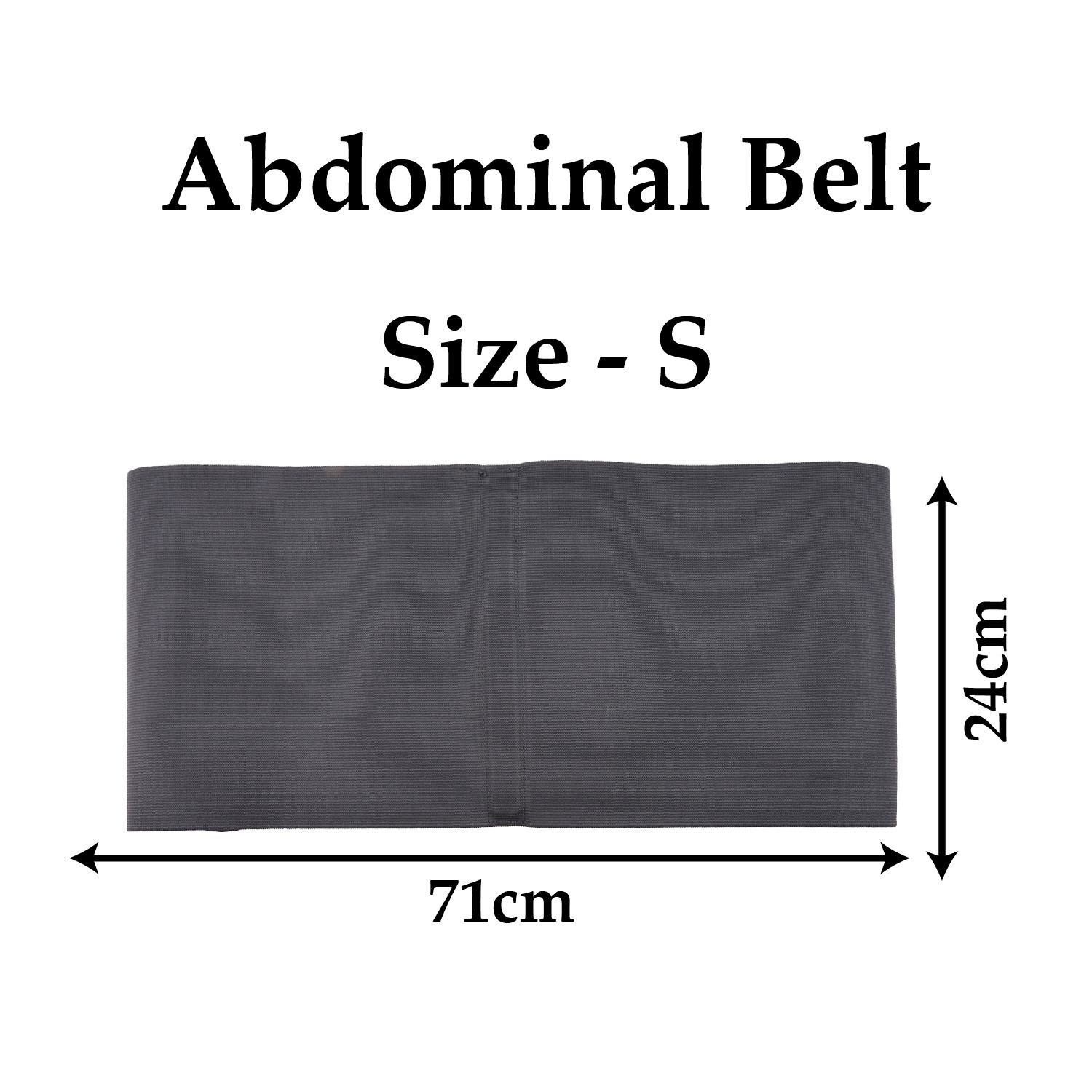 Kuber Industries Abdominal Belt | Abdominal Belt After Delivery For Tummy Reduction | Pregnancy Belt | Abdominal Binder | Fat Reduction Belt | Size-S |9
