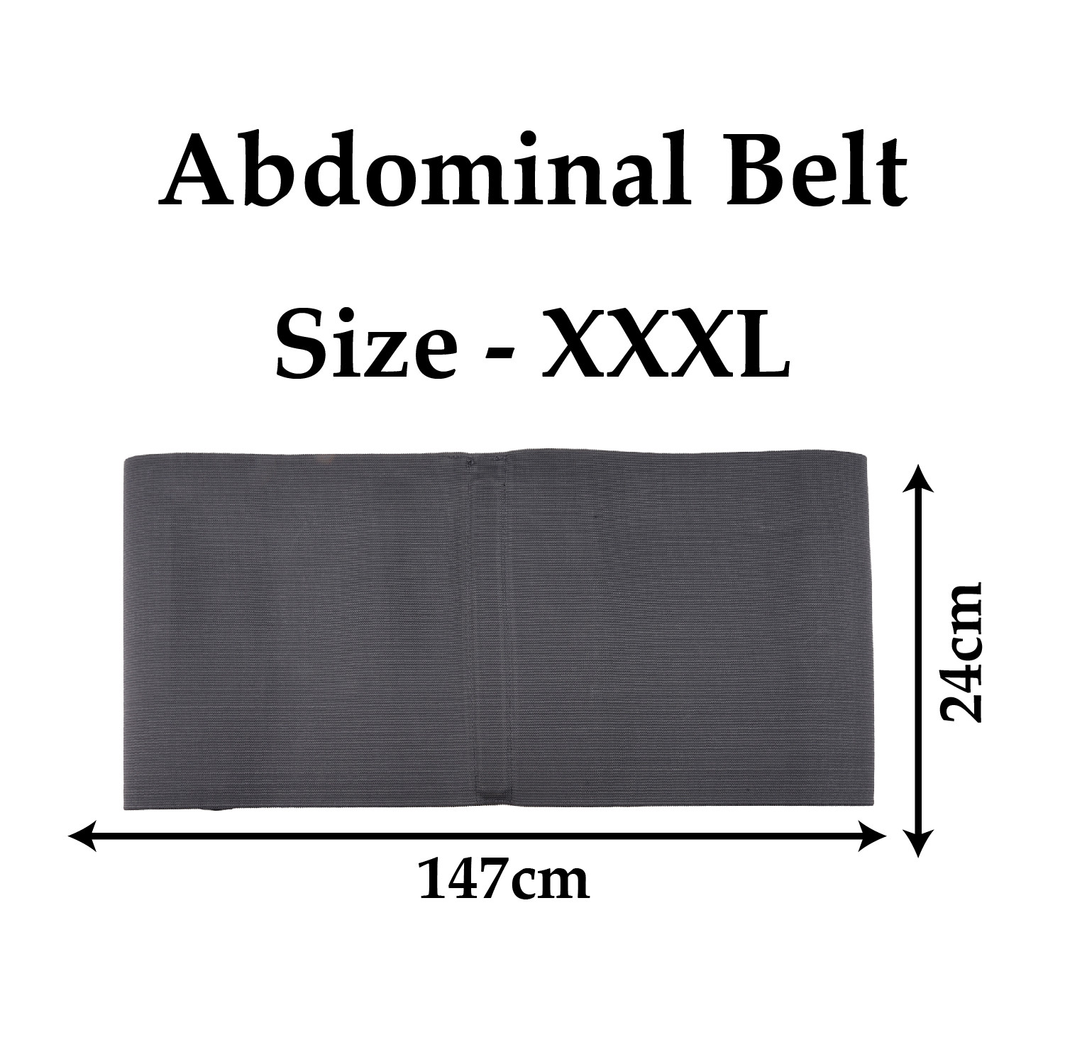 Kuber Industries Abdominal Belt | Abdominal Belt After Delivery For Tummy Reduction | Pregnancy Belt | Abdominal Binder | Fat Reduction Belt | Size-XXXL |9