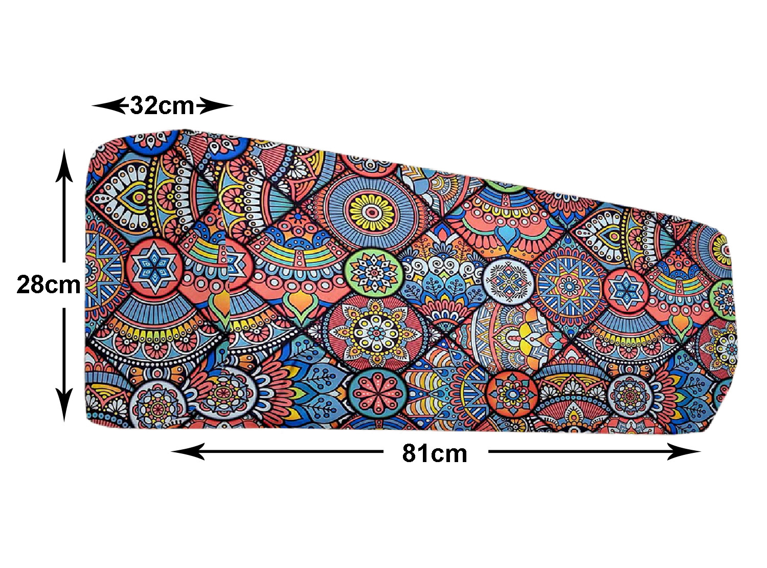 Kuber Industries AC Cover|Attractive Digital Print 1.5 Ton |All Weather Friendly|Stretchable Fabric & Elastic Closure, (Multicolor)