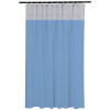 AC Curtain | PVC Hospital Bed Curtain | Curtains for Hospital | Curtain for Bathroom | Window Blackout Curtain | Shower Curtain with 8 Rings | 7 Feet | Blue