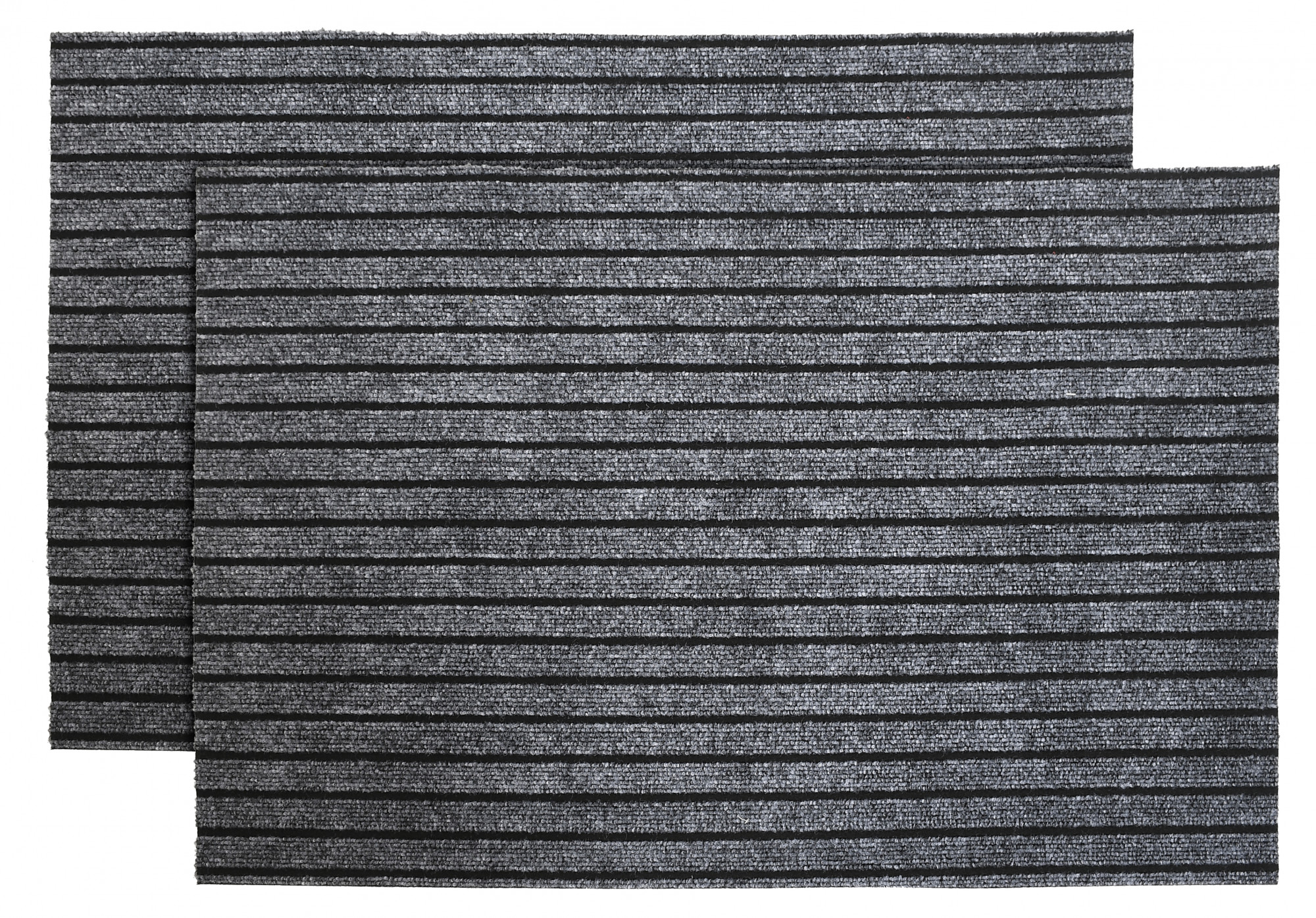 Kuber Industries All Weather Entry and Back Yard Door Mat, Non-Slip Rubber Backing, Absorbent and Waterproof, Dirt Trapping Rugs for Entryway -16