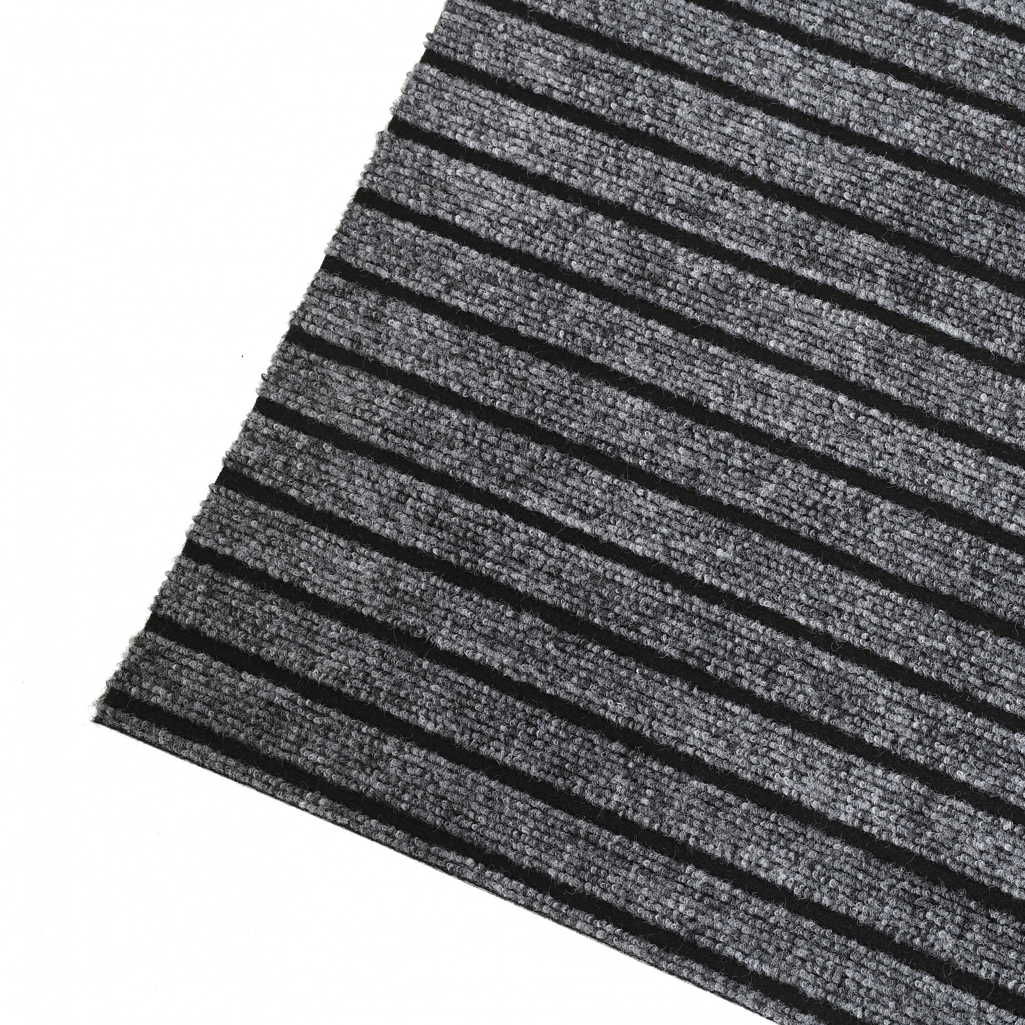 Kuber Industries All Weather Entry and Back Yard Door Mat, Non-Slip Rubber Backing, Absorbent and Waterproof, Dirt Trapping Rugs for Entryway- Pack of 2 -16
