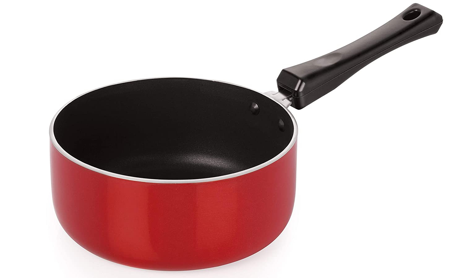 Kuber Industries Anodised Aluminium Non Stick Tadka Pan (Multicolor)-HS40KUBMART23955