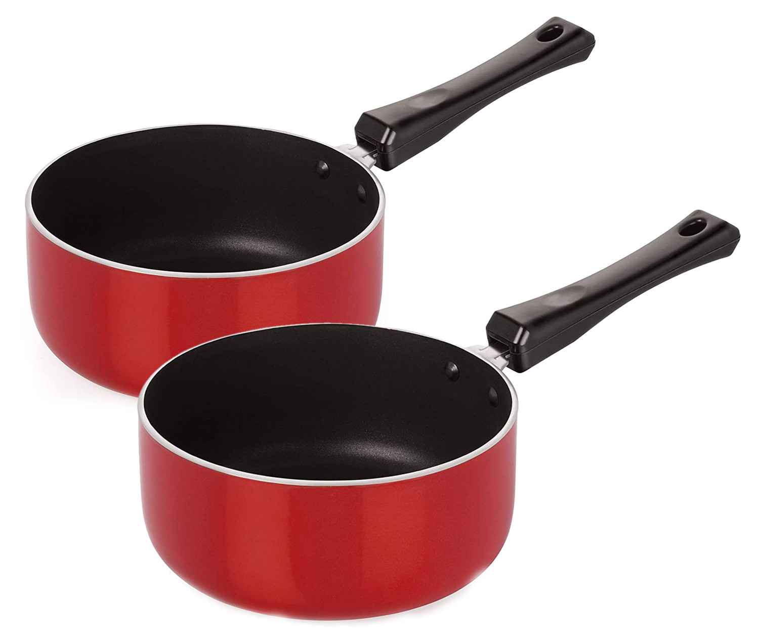 Kuber Industries Anodised Aluminium Non Stick Tadka Pan (Multicolor)-HS40KUBMART23955
