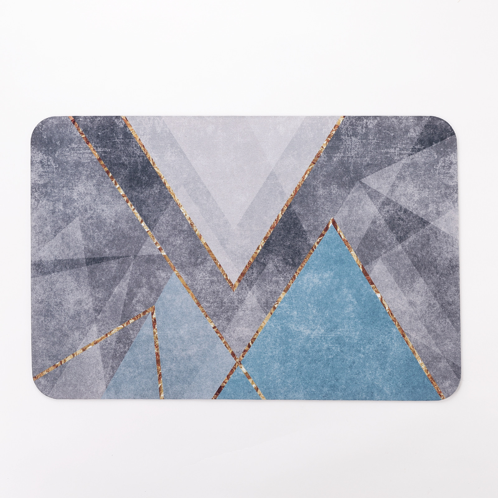 Kuber Industries Anti Skid Bathroom Mat|Rubber Floor Mat for Home|Idol for Bathroom, Kitchen, Bedroom (Multi)