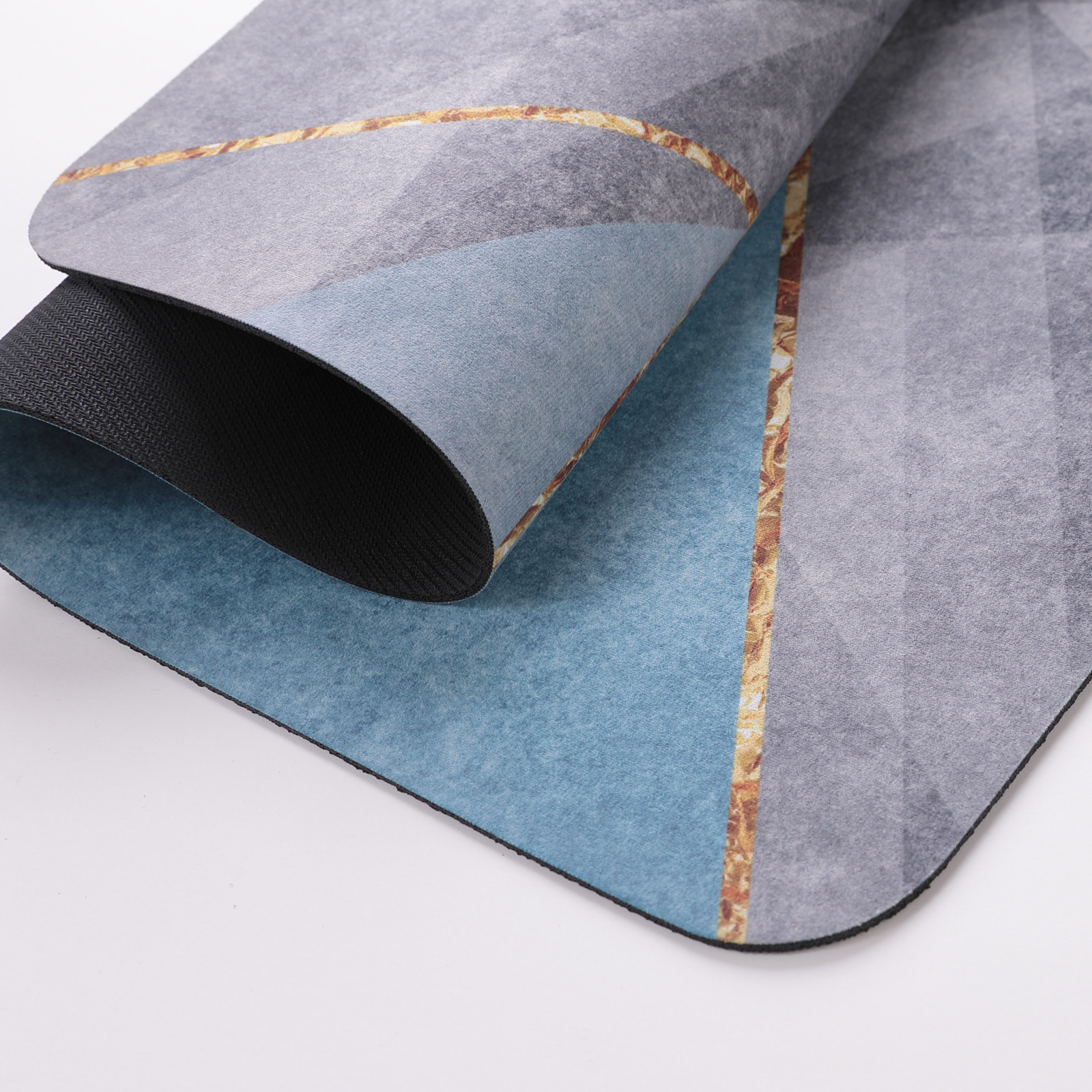 Kuber Industries Anti Skid Bathroom Mat|Rubber Floor Mat for Home|Idol for Bathroom, Kitchen, Bedroom (Multi)