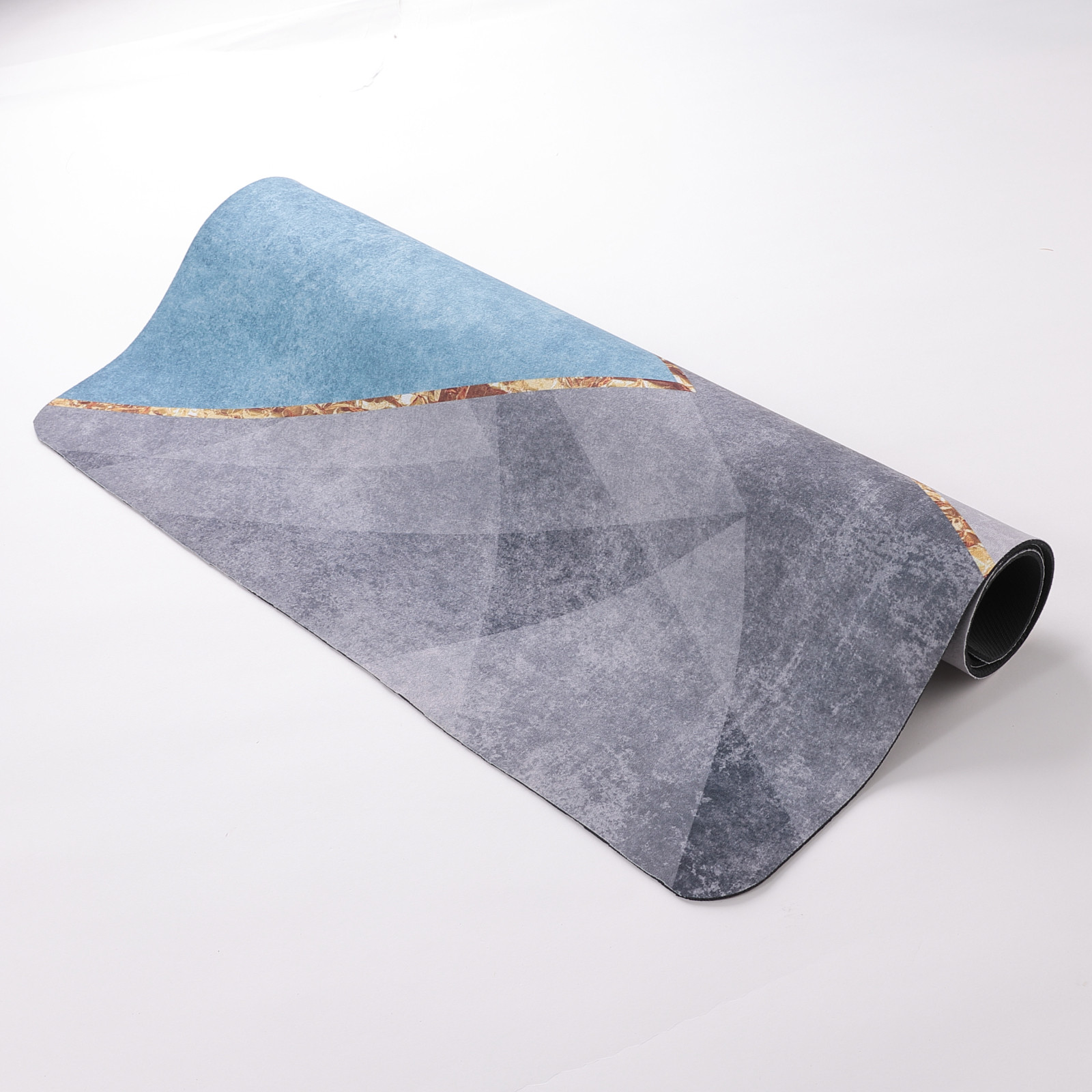 Kuber Industries Anti Skid Bathroom Mat|Rubber Floor Mat for Home|Idol for Bathroom, Kitchen, Bedroom (Multi)