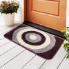 Anti-Skid Door Mats For Home | Soft, Washable Microfibre &amp; Water Soaking Floor/Bathroom Mat - Purple