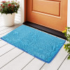 Anti-Slip Bathroom Mat | Door Mats for Home Entrance & Kitchen Floor | Foot Perdan for Home Door | Furry - Blue