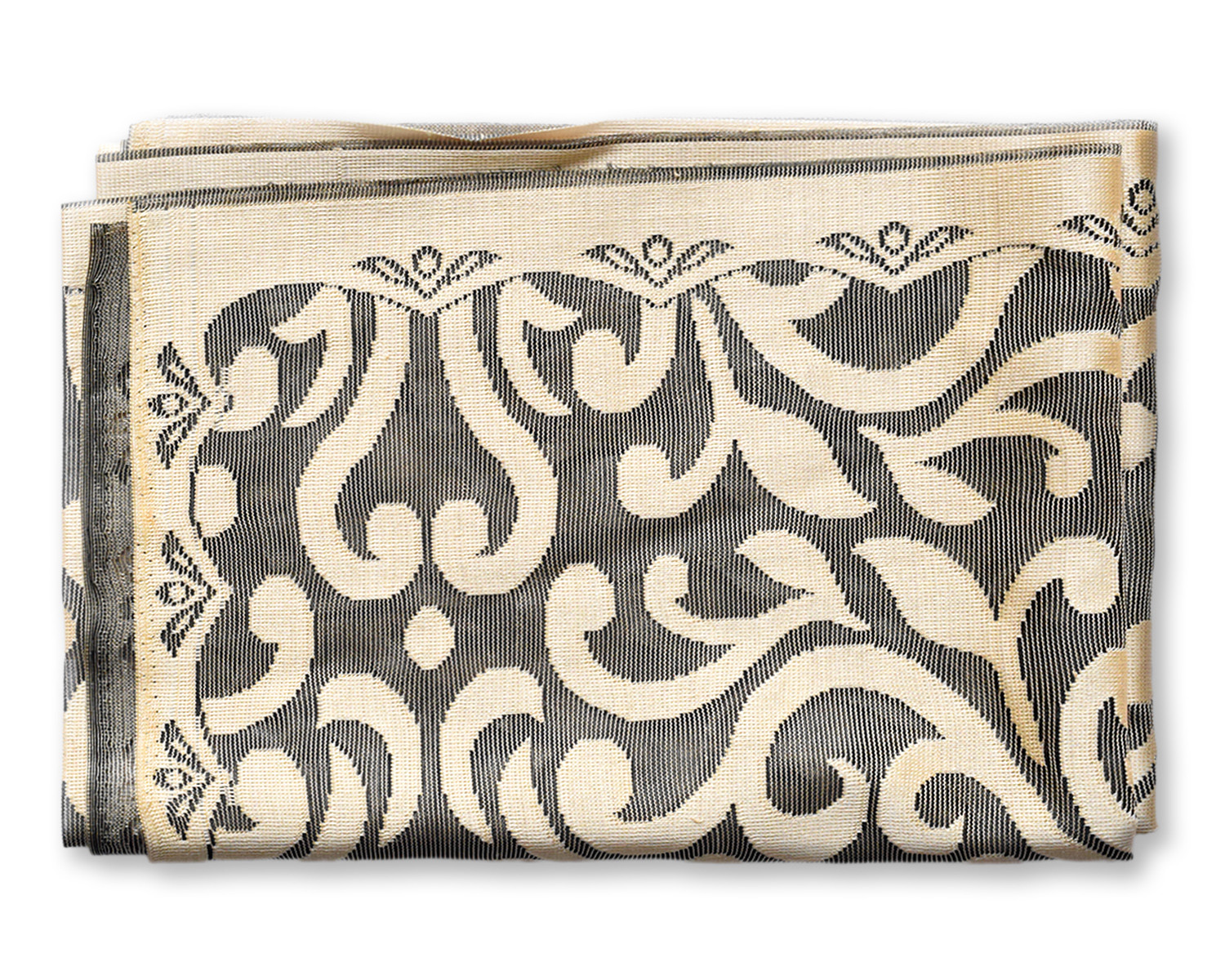 Kuber Industries Artcam Design Cotton 4 Seater Center Table Cover 60