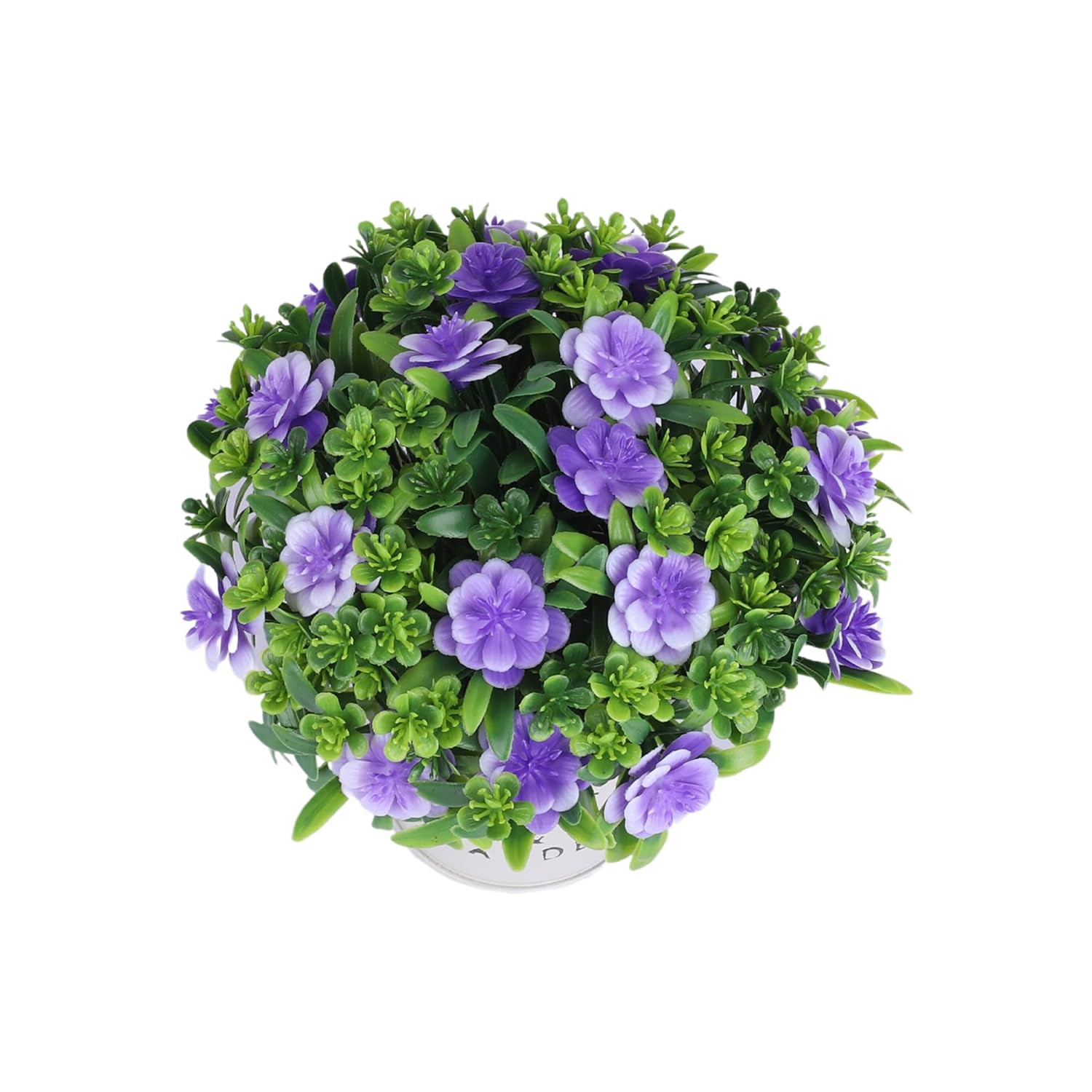 Kuber Industries Artificial Plants for Home DÃ©cor|Natural Looking Indoor Fake Plants with Pot|Artificial Flowers for Decoration (Lavender)