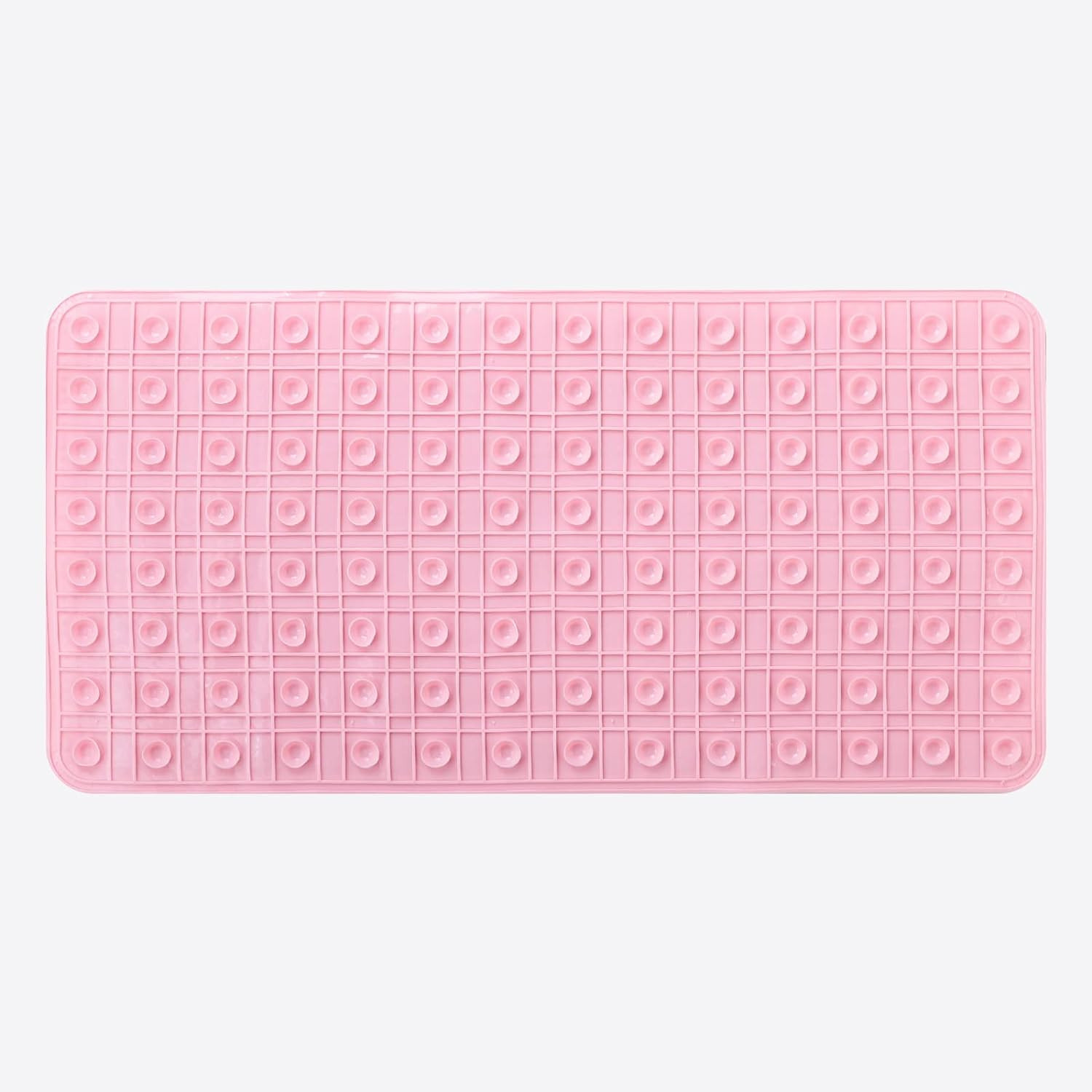 Kuber Industries Bath Mat | PVC Bathroom Mat | Shower Bath Mat | Floor Tub Mat | Bathroom Mud Mat | Anti-Skid Shower Bathroom Mat | L-YSD-B | Pink