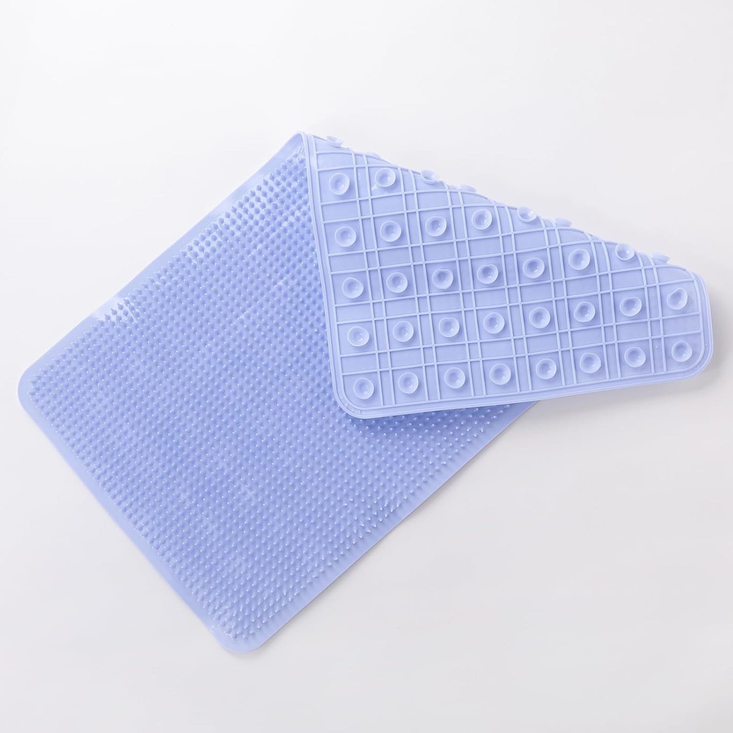 Kuber Industries Bath Mat | PVC Bathroom Mat | Shower Bath Mat | Floor Tub Mat | Bathroom Mud Mat | Anti-Skid Shower Bathroom Mat | L-YSD-C | Sky Blue