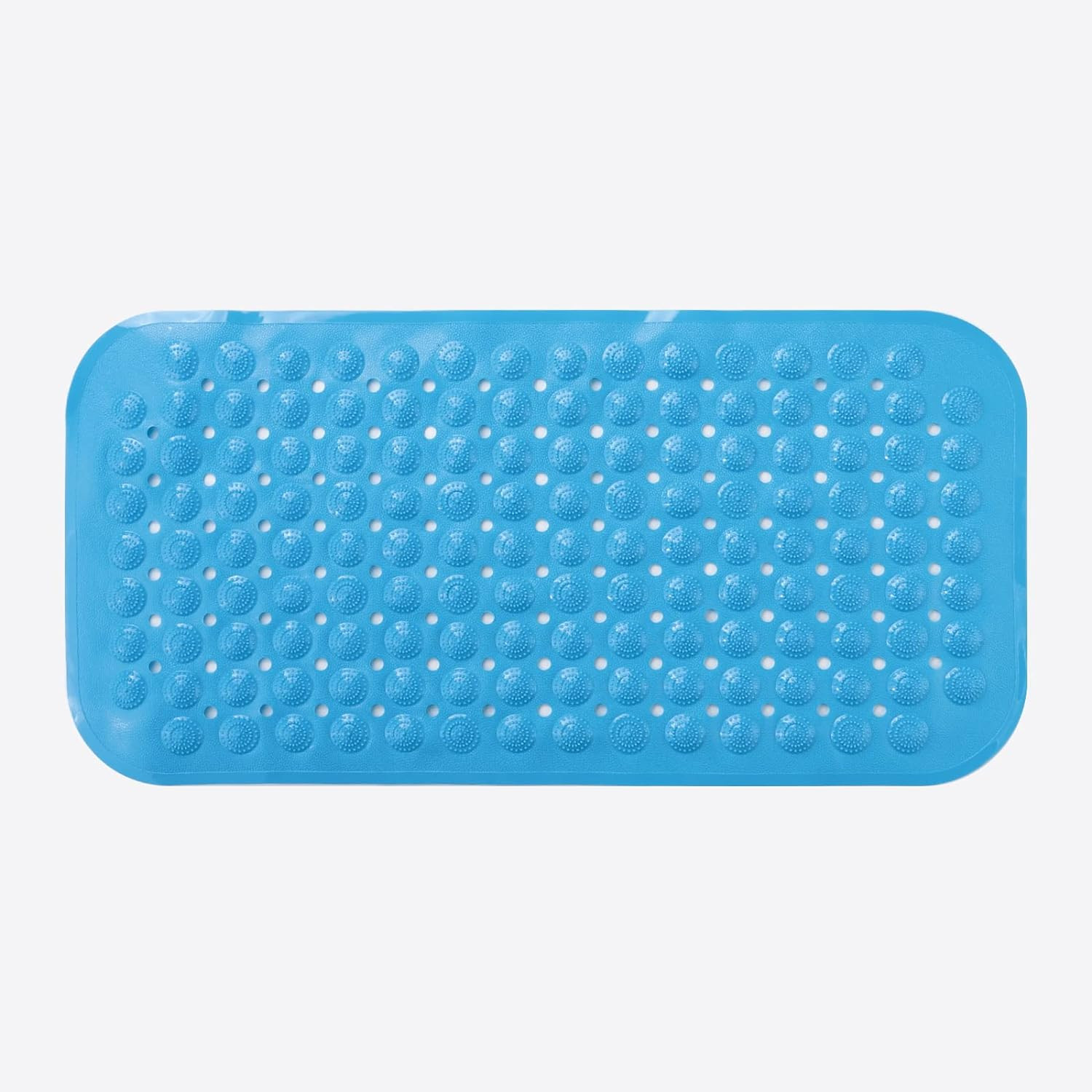 Kuber Industries Bath Mat | PVC Bathroom Mat | Shower Bath Mat | Floor Tub Mat | Bathroom Mud Mat | Anti-Skid Shower Bathroom Mat | M-YSD-35B | Dark Blue