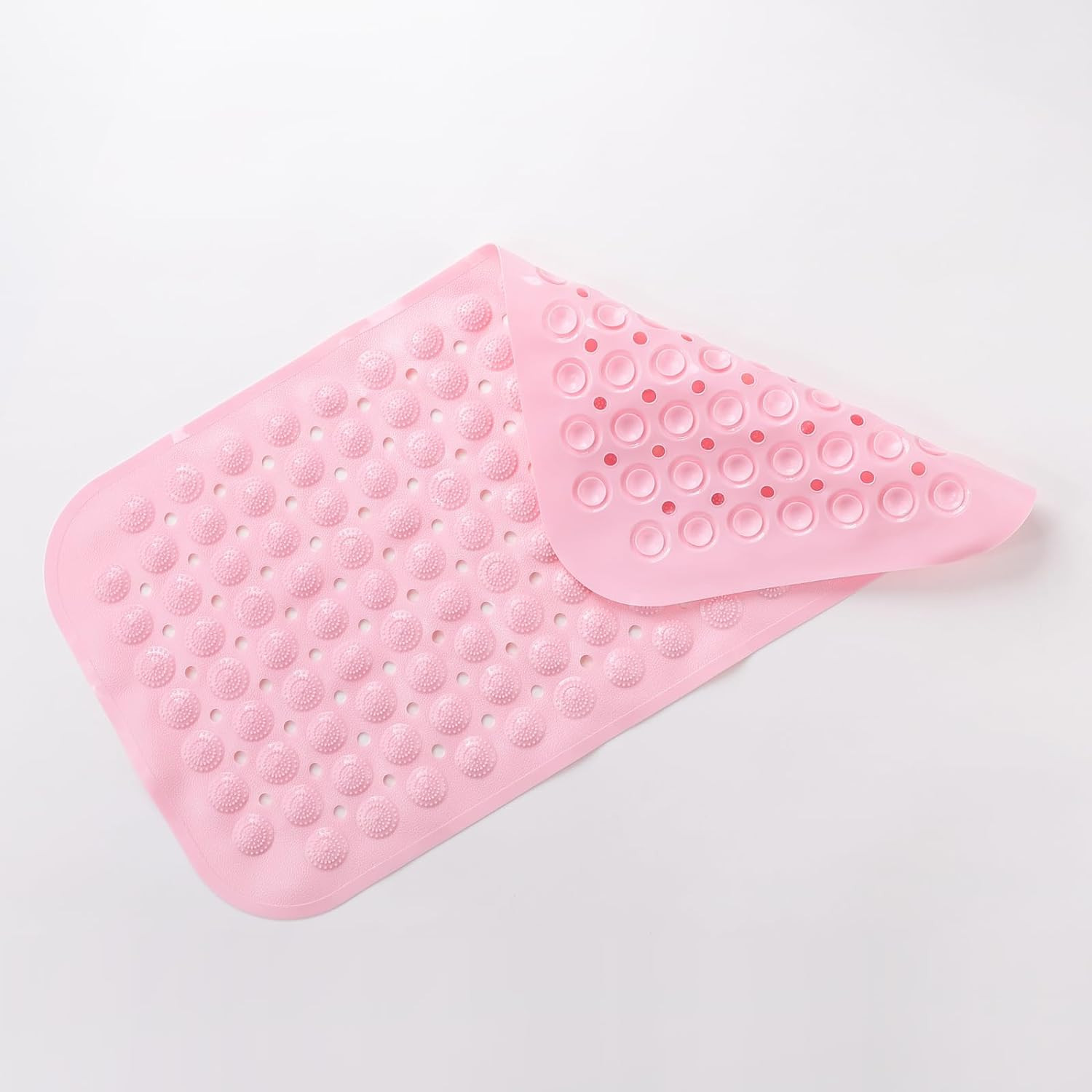 Kuber Industries Bath Mat | PVC Bathroom Mat | Shower Bath Mat | Floor Tub Mat | Bathroom Mud Mat | Anti-Skid Shower Bathroom Mat | M-YSD-35C | Pink