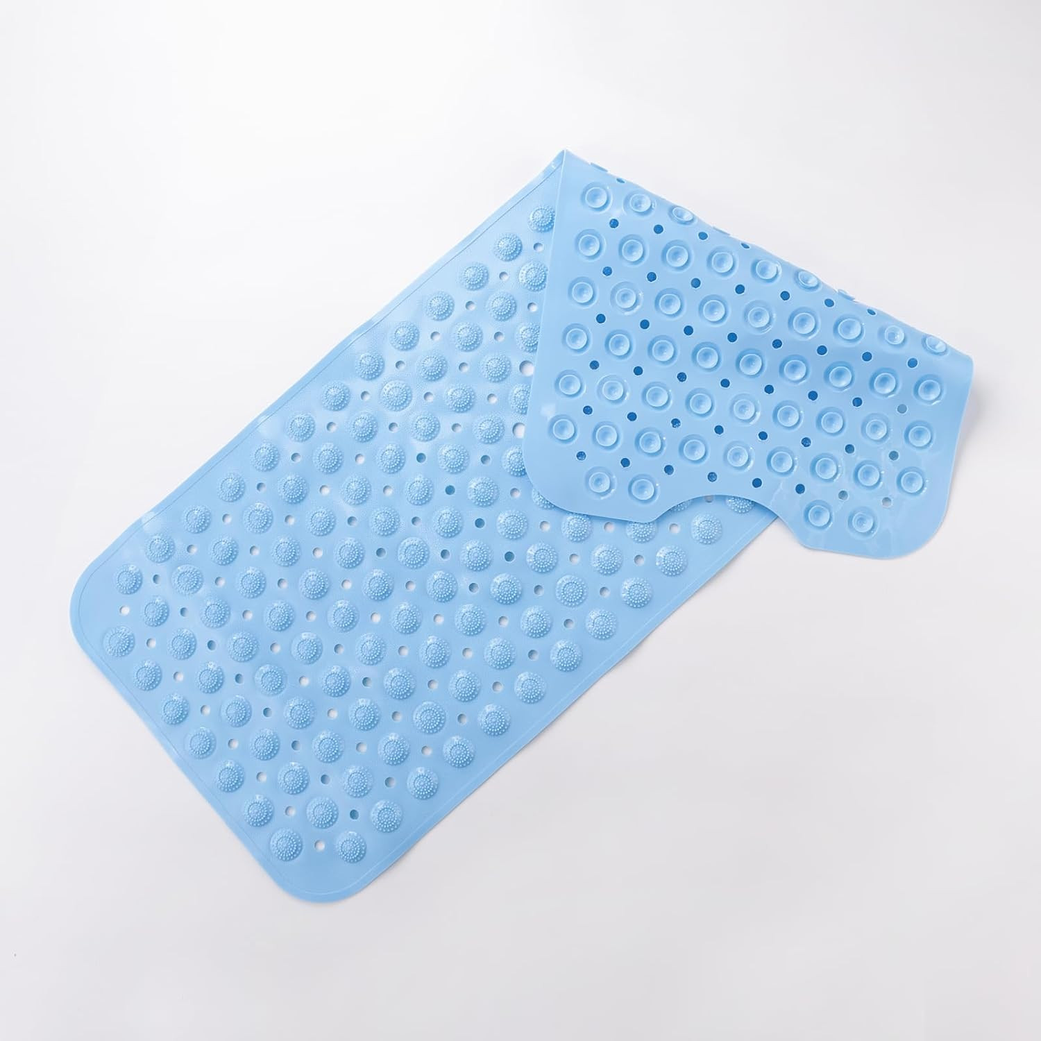 Kuber Industries Bath Mat | PVC Bathroom Mat | Shower Bath Mat | Floor Tub Mat | Bathroom Mud Mat | Anti-Skid Shower Bathroom Mat | M-YSD-40A | Sky Blue