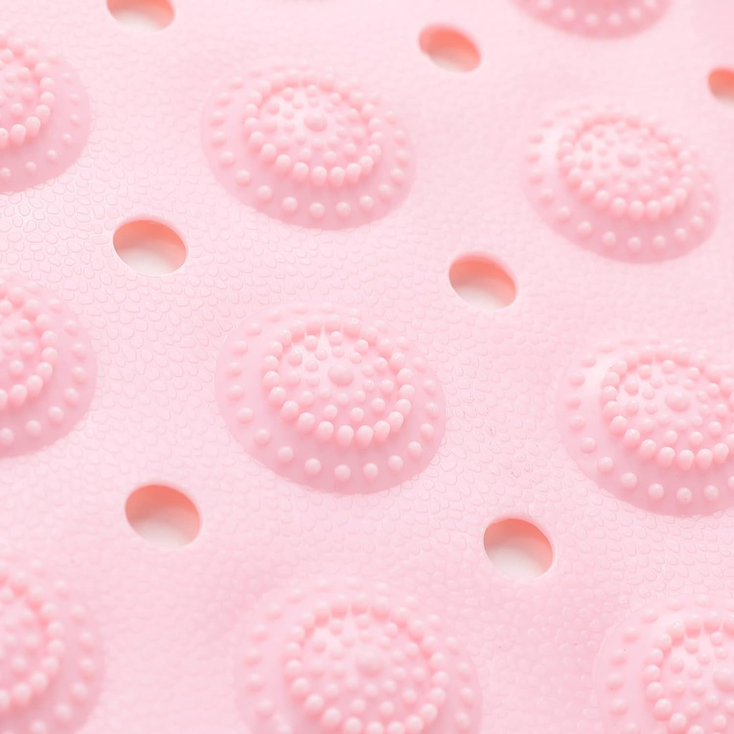 Kuber Industries Bath Mat | PVC Bathroom Mat | Shower Bath Mat | Floor Tub Mat | Bathroom Mud Mat | Anti-Skid Shower Bathroom Mat | M-YSD-40C | Pink