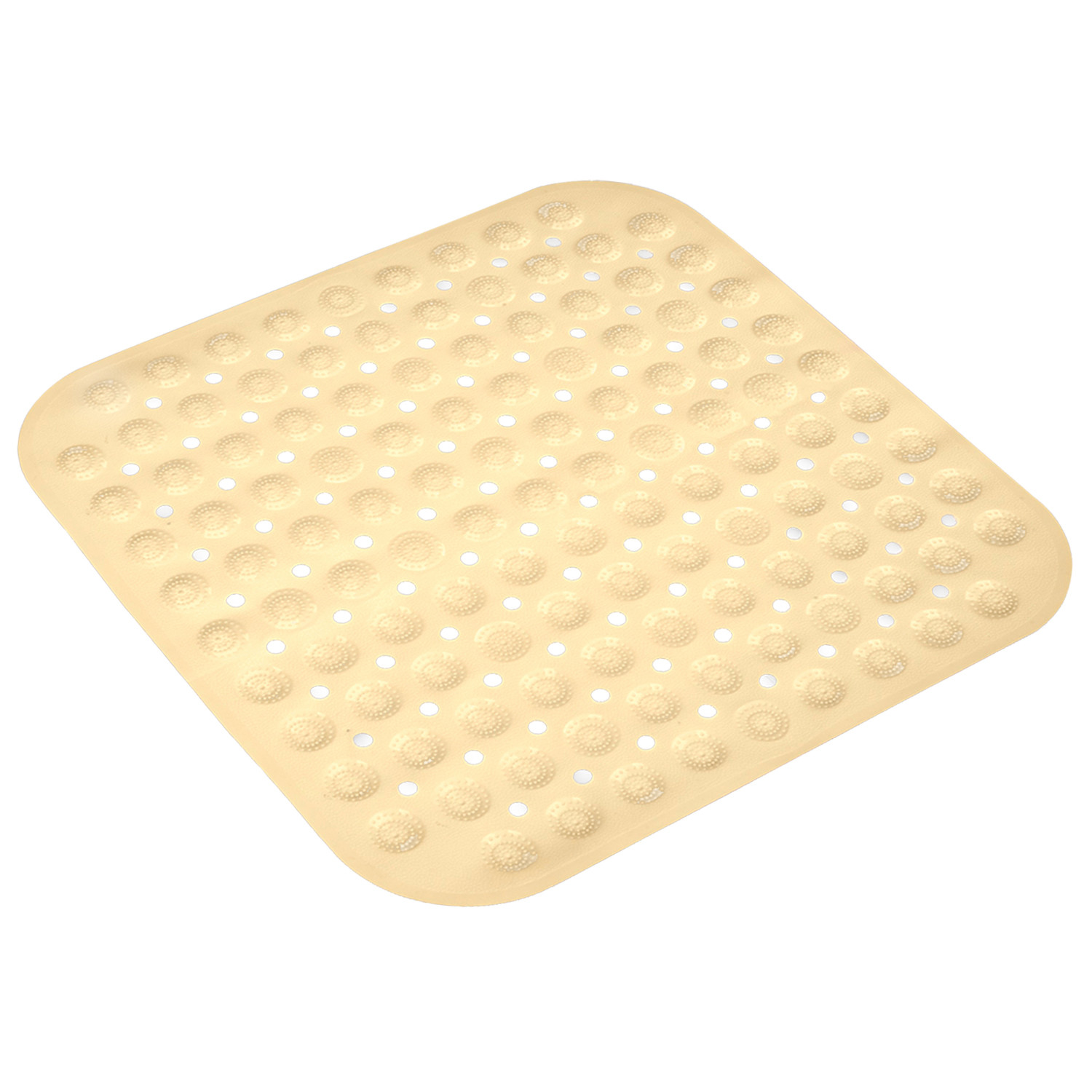 Kuber Industries Bath Mat | PVC Bathroom Mat | Shower Bath Mat | Square Bath Tub Mat | Foot Massager Mat | Anti-Skid Floor Mat | Shower Mat | Pack of 2 | Multi
