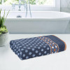 Bath Towel | 144 GSM Cotton Unisex Bathroom Towel | 30x60 Inch | Highly Absorbent | Bathing Towel | Towel for Bath-Gym-Travel-Beach-Pool &amp; Yoga | Dot Print | Grey