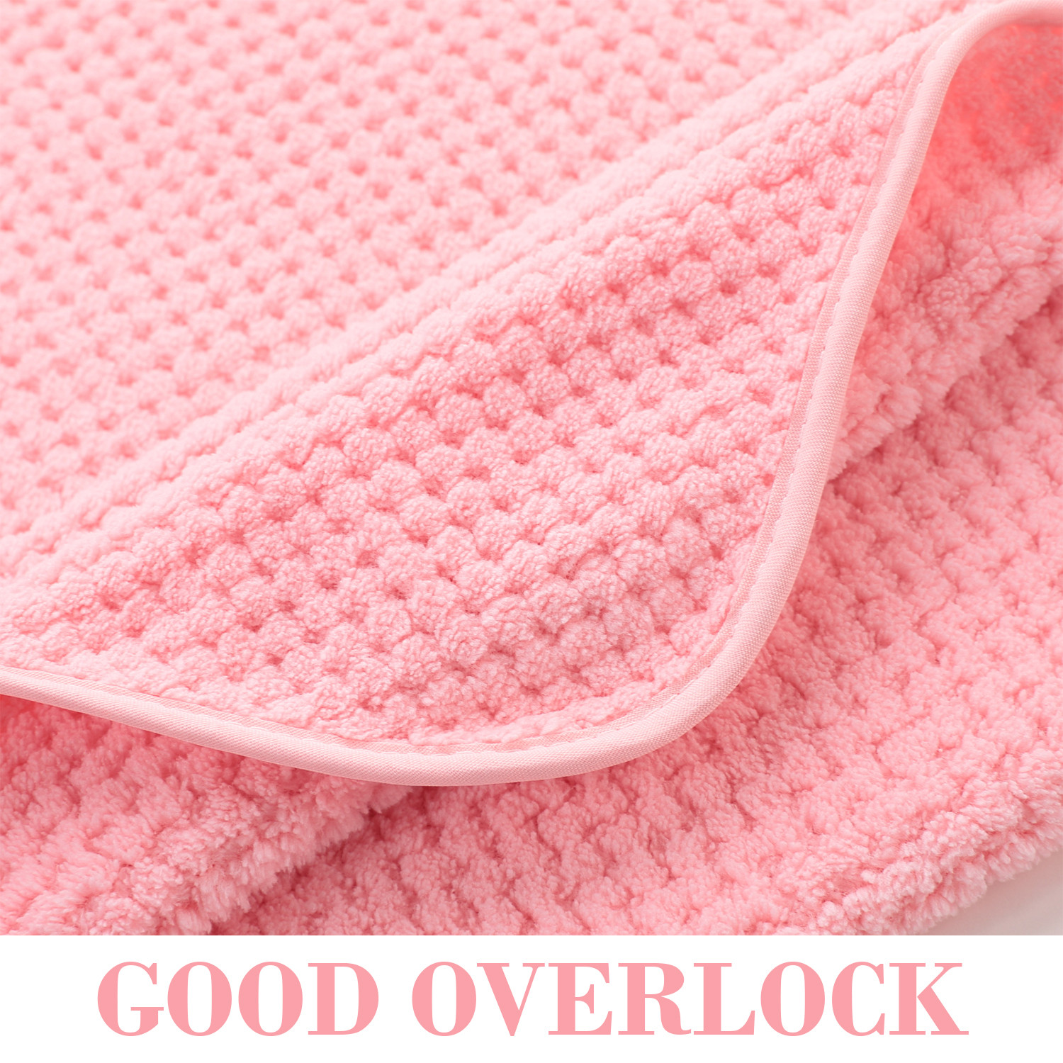 Kuber Industries Bath Towel For Men, Women|280 GSM|Extra Soft & Fade Resistant|Polyester Towels For Bath|Bathing Towel, Bath Sheet (Pink)