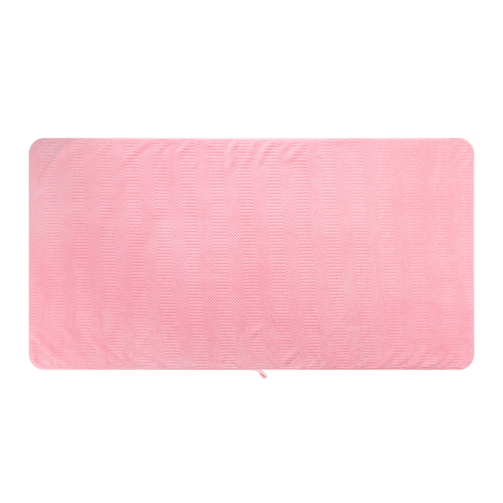 Kuber Industries Bath Towel For Men, Women|280 GSM|Extra Soft & Fade Resistant|Polyester Towels For Bath|Waffle Texture|Bathing Towel, Bath Sheet (Pink)