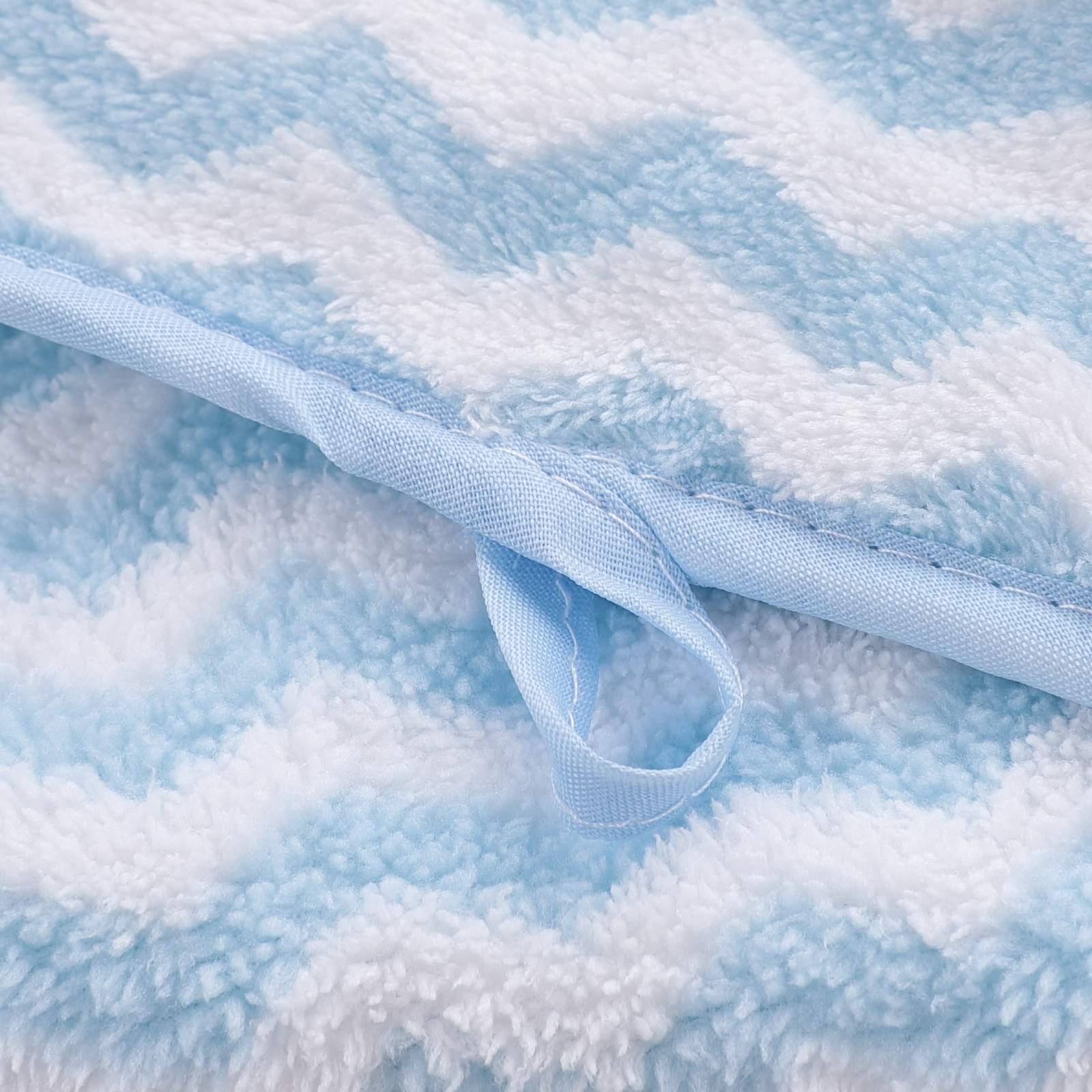 Kuber Industries Bath Towel For Men, Women|280 GSM|Extra Soft & Fade Resistant|Polyester Towels For Bath|Stripes Design|Bathing Towel, Bath Sheet (Blue)