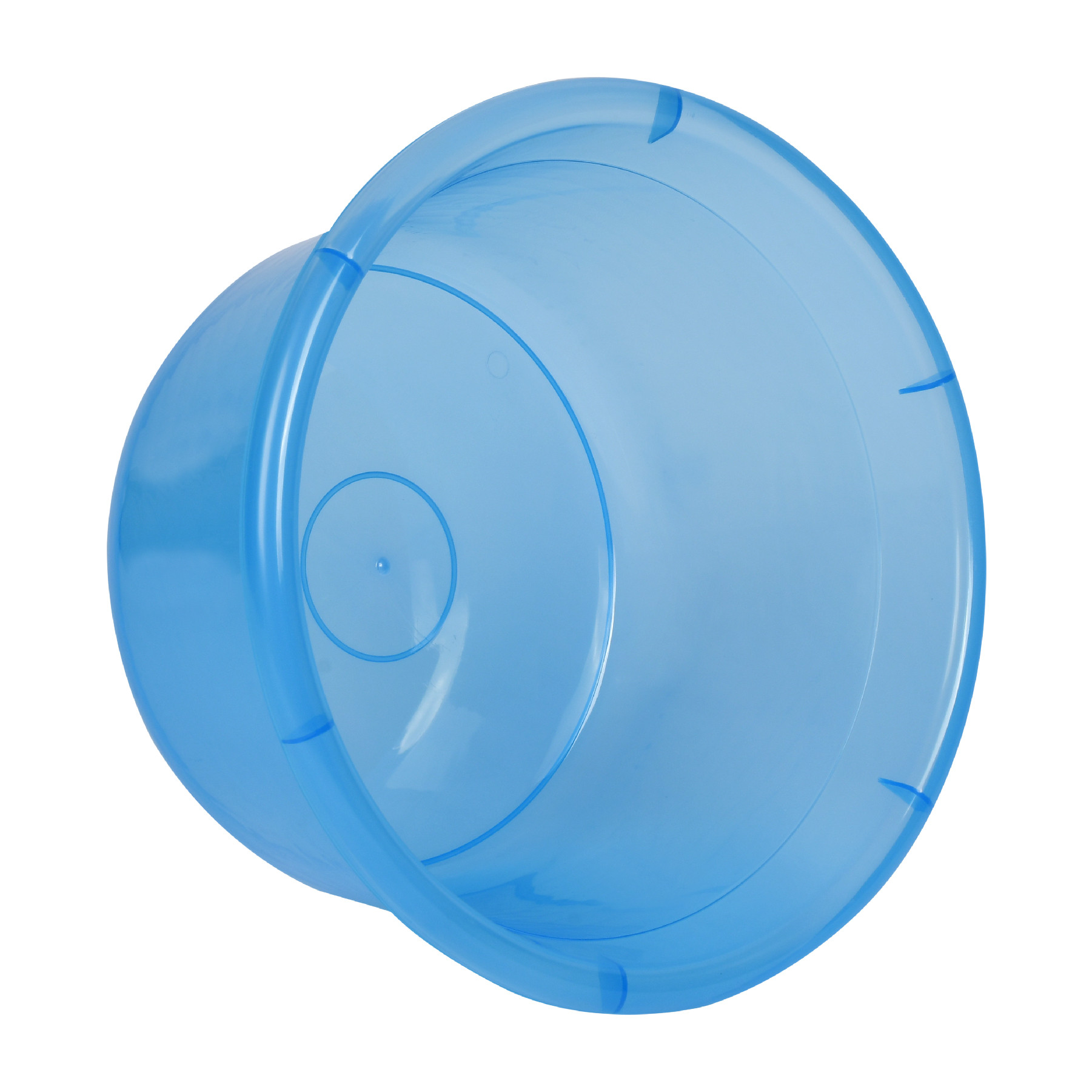 Kuber Industries Bath Tub | Multipurpose Bath Tub | Tub for Bathroom-Feeding Pan-Bathing-Washing Clothes | Washing Tub | Bathroom Tub | Baby Bathing Tub | 25 LTR | Transparent Blue