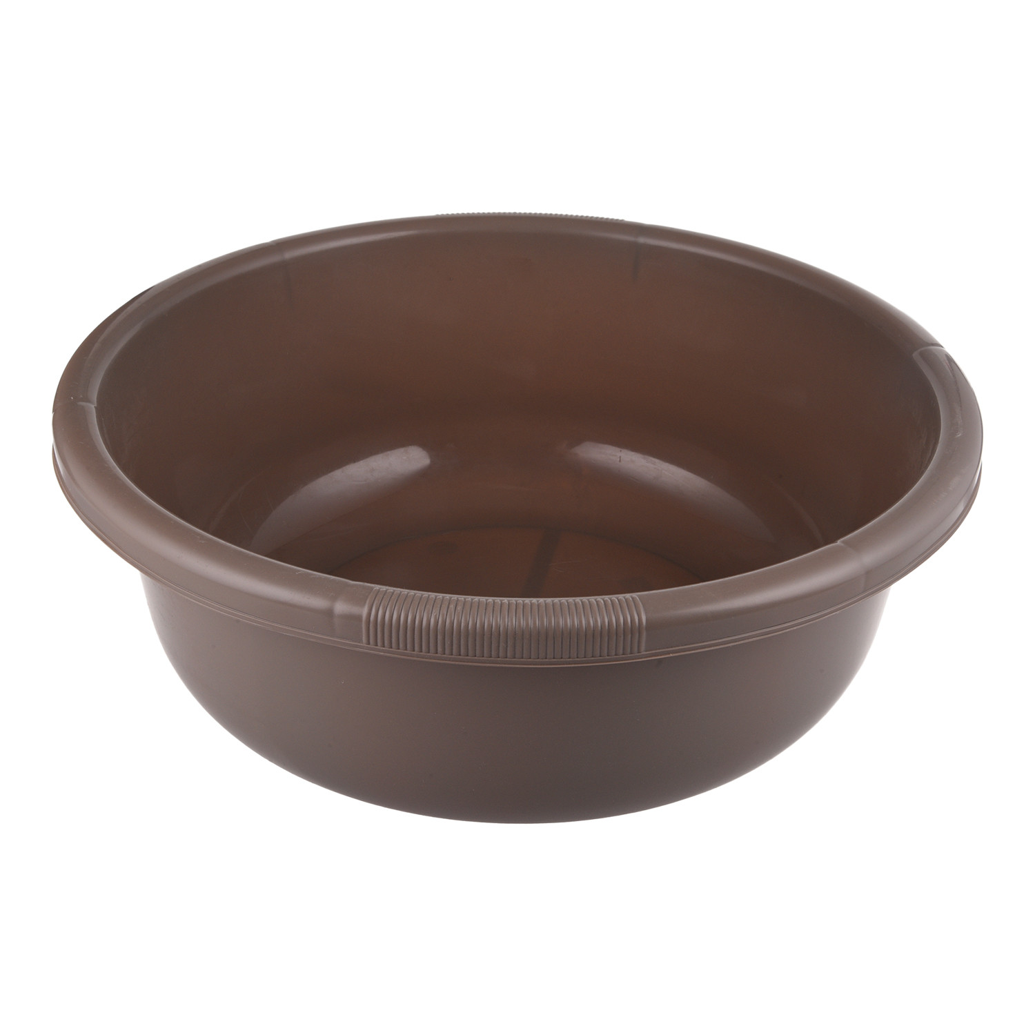 Kuber Industries Bath Tub|Versatile Plastic Utility Gaint Tub|Durable Deep Tub for Baby Bathing|Washing Clothes|Feeding Pan|26 Liter (Coffee)