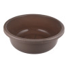 Kuber Industries Bath Tub|Versatile Plastic Utility Gaint Tub|Durable Deep Tub for Baby Bathing|Washing Clothes|Feeding Pan|26 Liter (Coffee)
