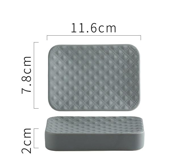 Kuber Industries Bathroom Accessories Set | Ceramic Bathroom Tooth Brush Holder | Bathroom Soap Holder Dish | Kitchen Soap Dispenser 350 ML | Water Cup 340 ML | ZX062GY-4T | Set of 4 | Gray
