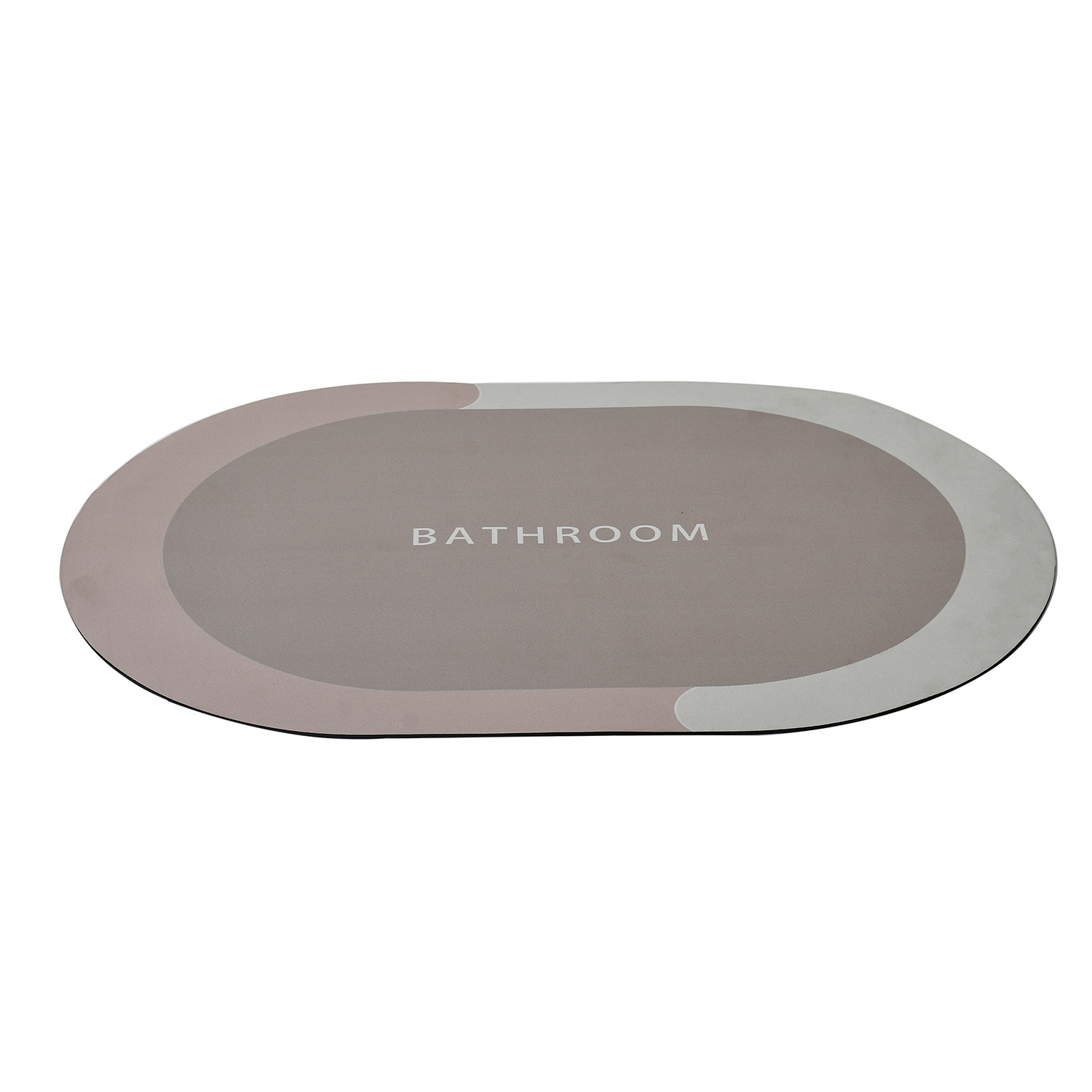 Kuber Industries Bathroom mat|Bathroom mat Super Absorbent Floor mat|Anti-skid Bathroom mat|Memory Foam Bathroom Rug Mat (Beige)