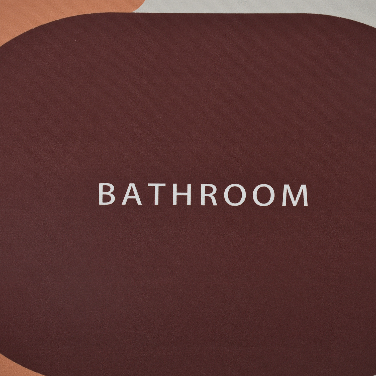 Kuber Industries Bathroom mat|Bathroom mat Super Absorbent Floor mat|Anti-skid Bathroom mat|Memory Foam Bathroom Rug Mat (Brown)