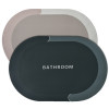 Kuber Industries Bathroom mat|Bathroom mat Super Absorbent Floor mat|Anti-skid Bathroom mat|Memory Foam Bathroom Rug Mat|Pack of 2 (Beige &amp; Green)