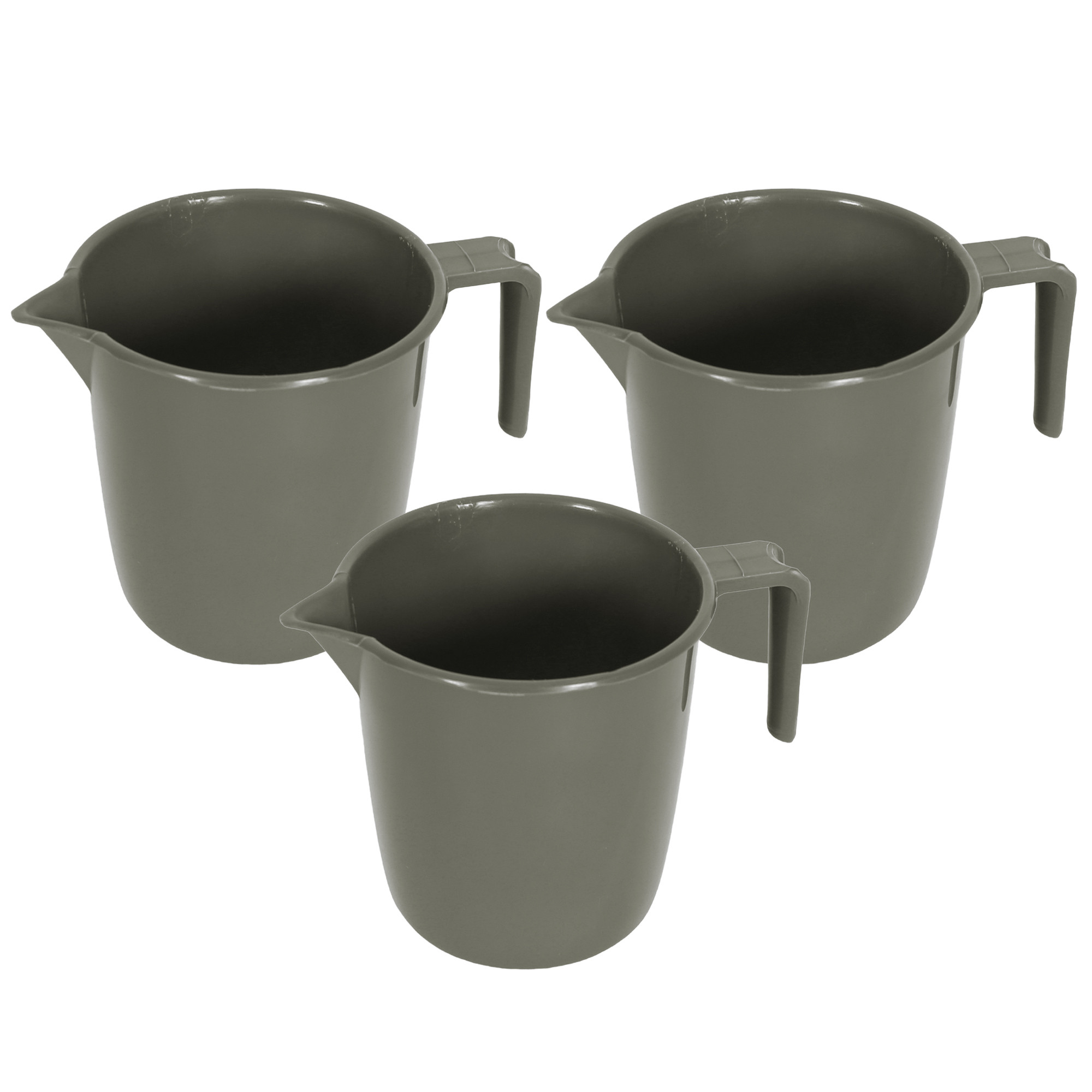 Kuber Industries Bathroom Mug | Plastic Bath Mug for Bathroom | Bath Mug | Mug for Bathroom | Mug for Toilet | Washroom Jug | 111 Bath Mug | 1 LTR |Gray