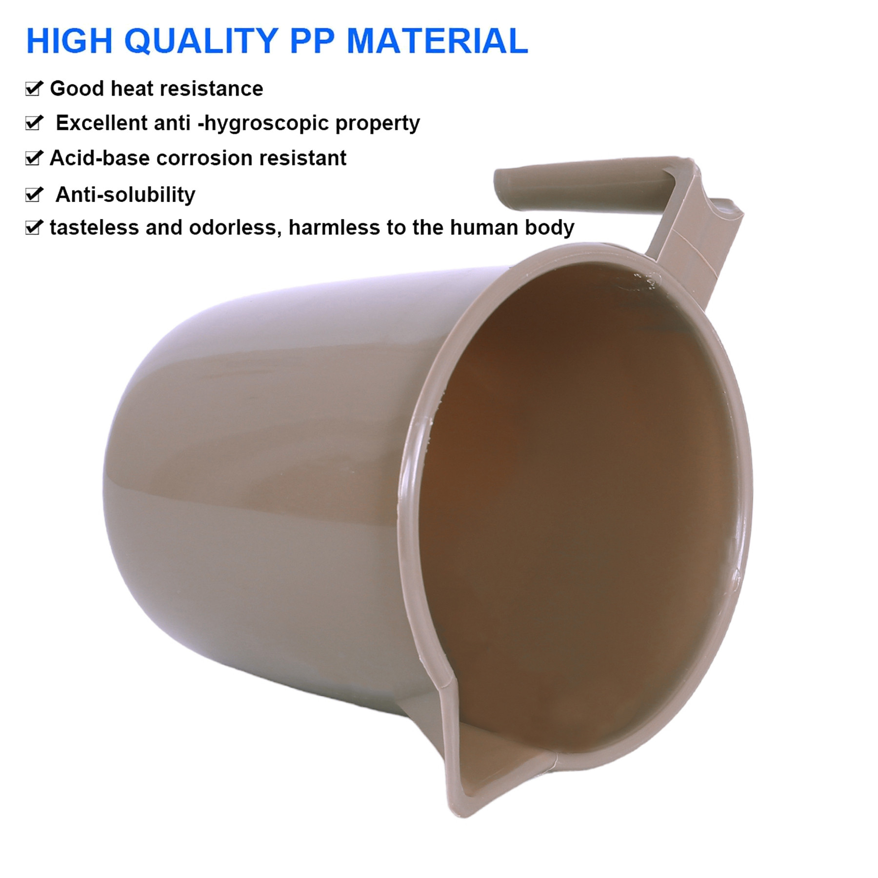 Kuber Industries Bathroom Mug | Plastic Bath Mug for Bathroom | Bath Mug | Mug for Bathroom | Mug for Toilet | Washroom Jug | 111 Bath Mug | 1 LTR |Brown