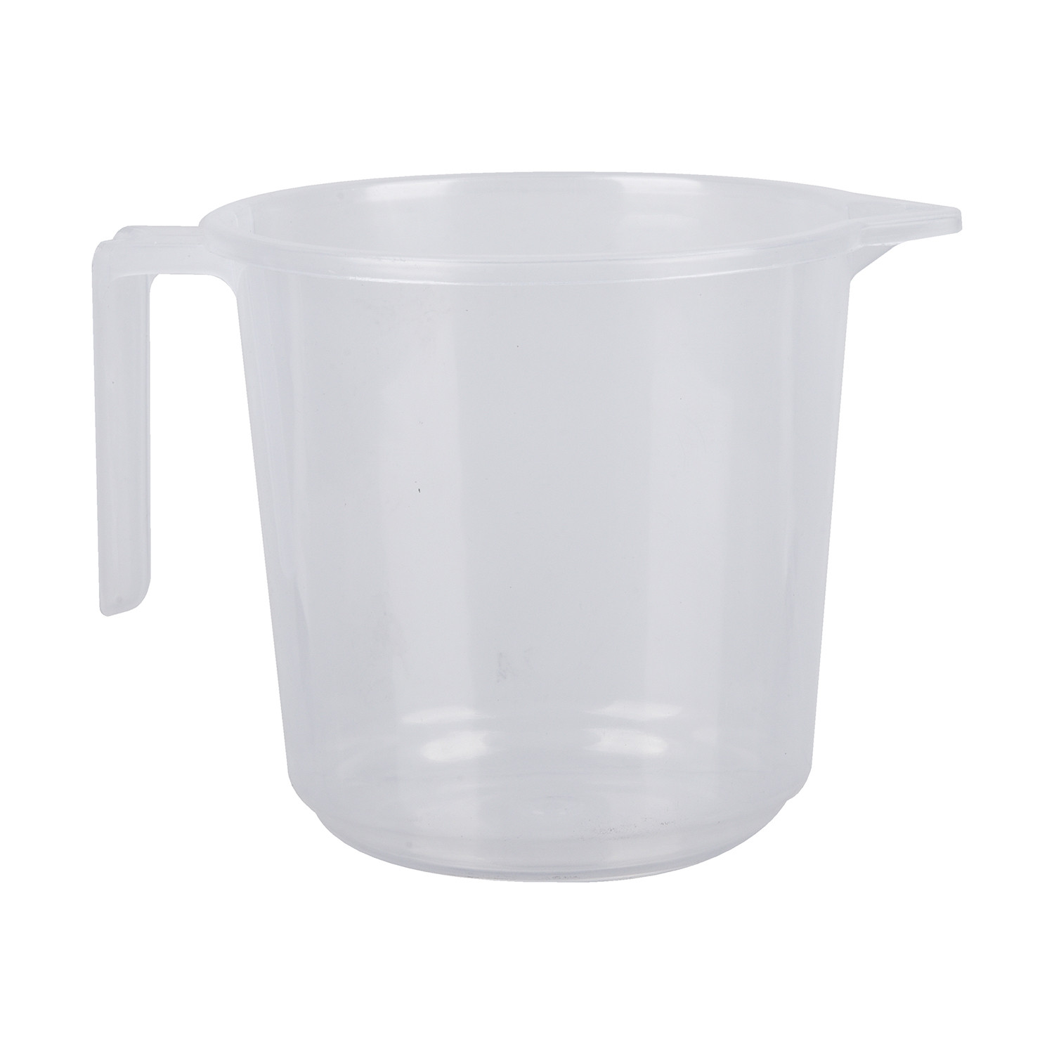 Kuber Industries Bathroom Mug | Plastic Bath Mug for Bathroom | Strong Mug for Bathroom | Toilet Mug | Washroom Jug | Mug For Bathing | 1500 ML | Pack of 3 | Transparent